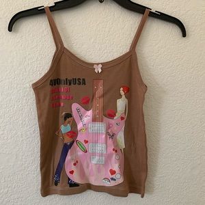 4Uonly USA graphic tank.